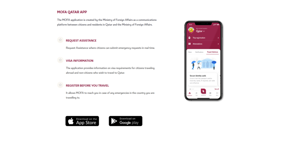 MOFA Qatar App